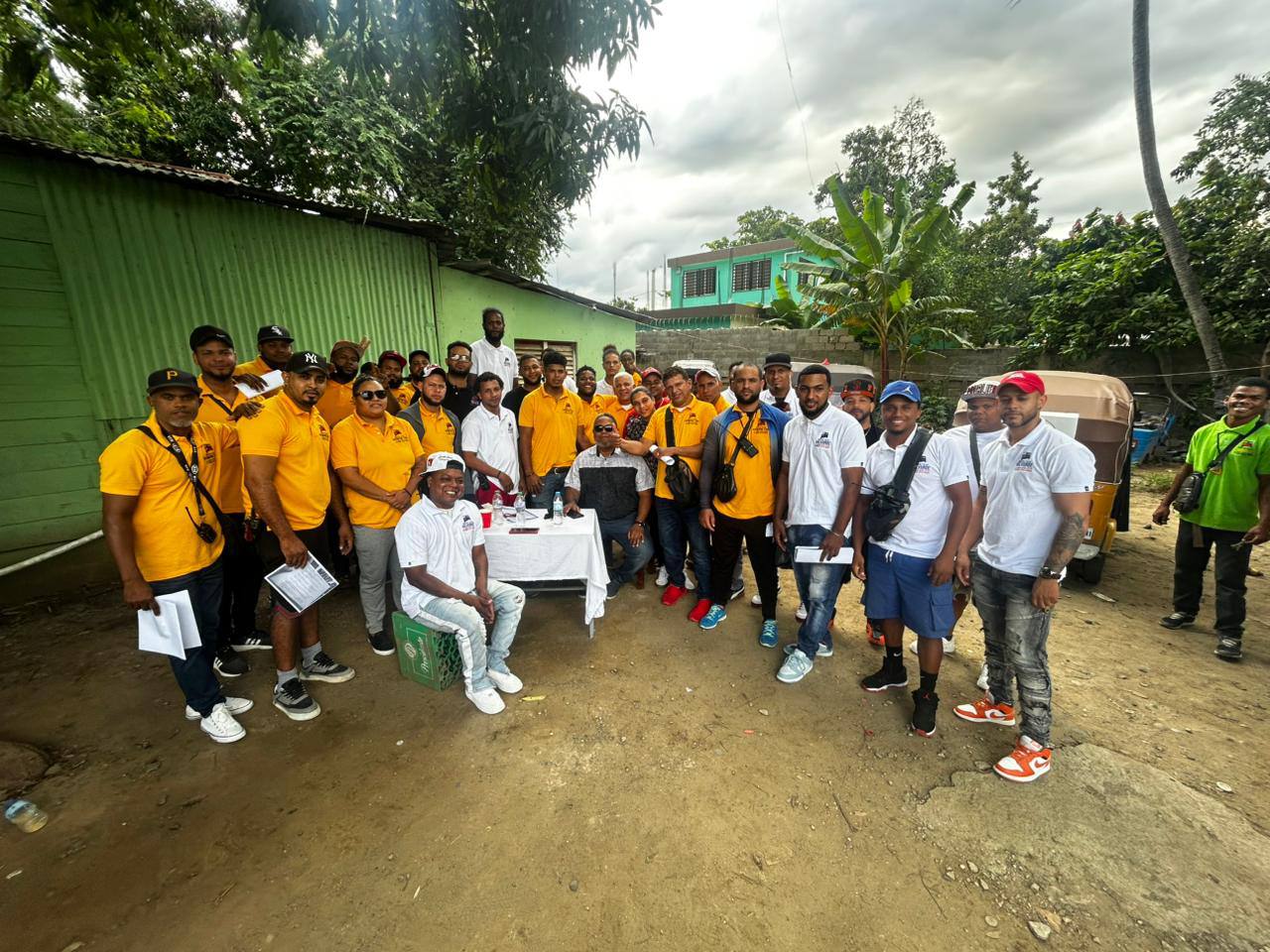 Equipo de Moto Taxi Valverde